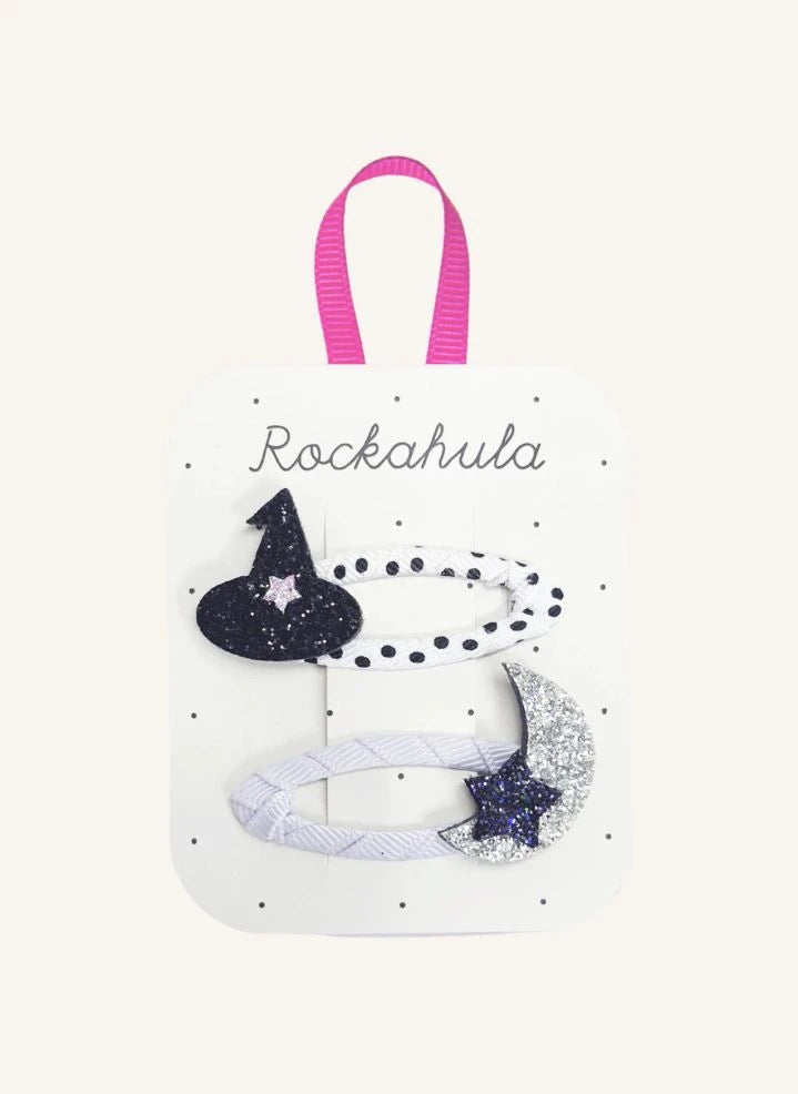 Rockahula Kids - 2'li L'heure des Sorcières saç tokası seti | Siyah