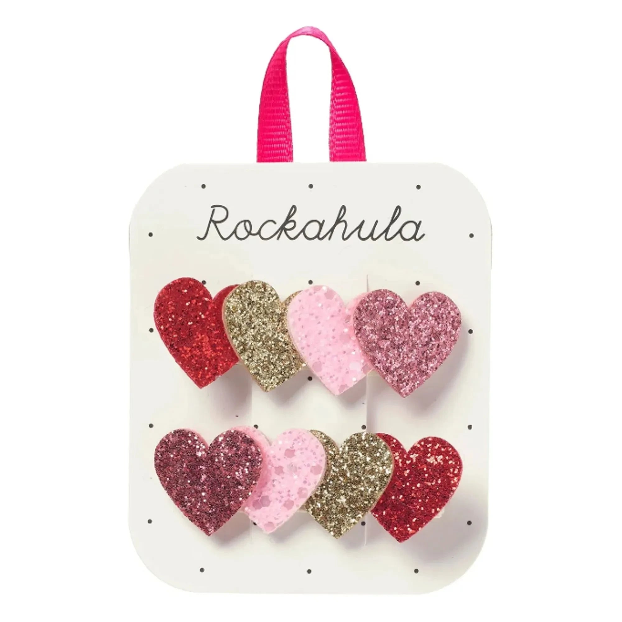 Rockahula Kids - Haarschmuck 2er Set Herz | Rosa