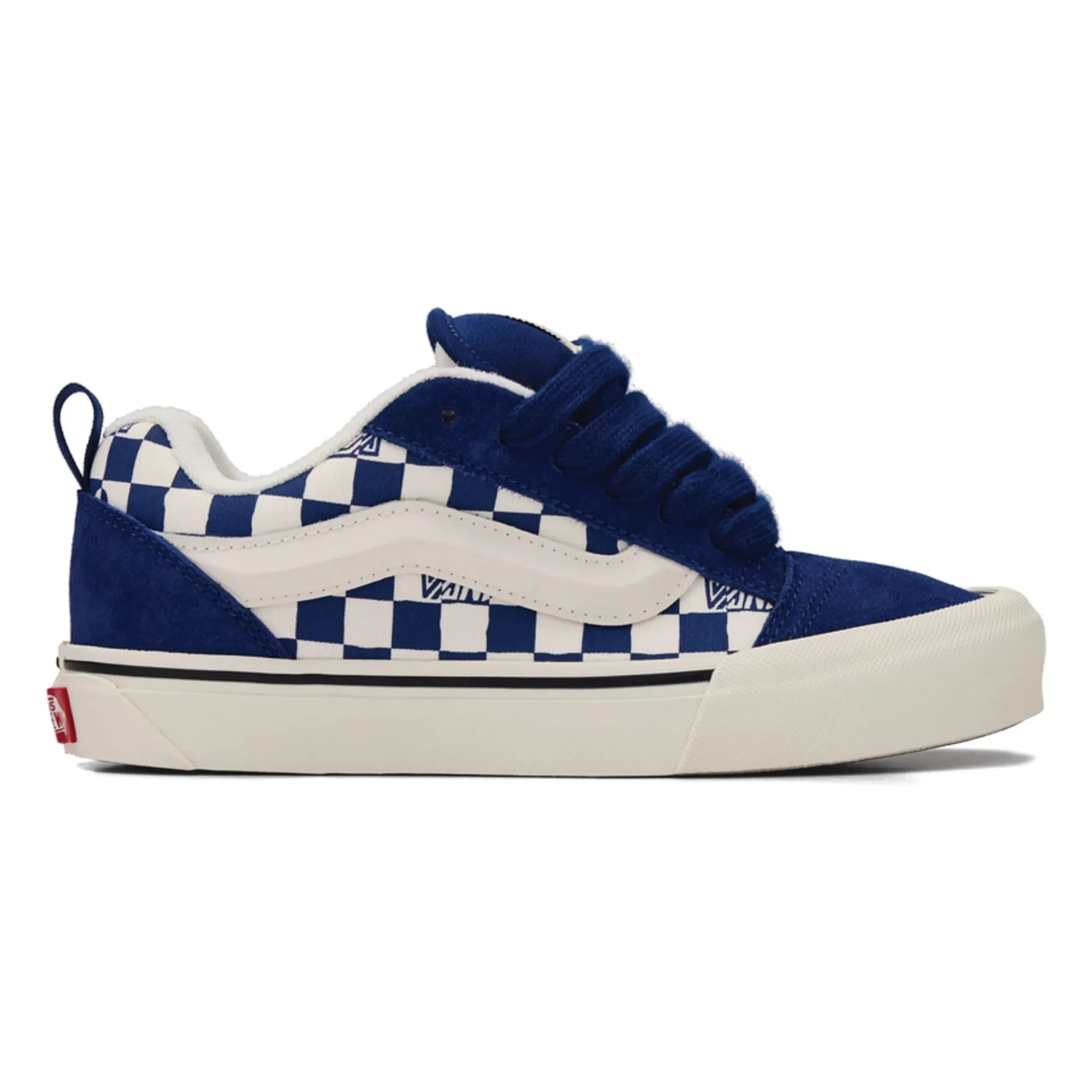 Vans - Sneaker Schnürsenkel Knu Skool Geo Check | Blau