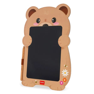 Legami - Bär Portable LCD Zeichenbrett in Karton - Magisches Sketch Board