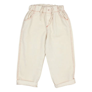 Búho - Denim-Lyocell-Hose | Ecru