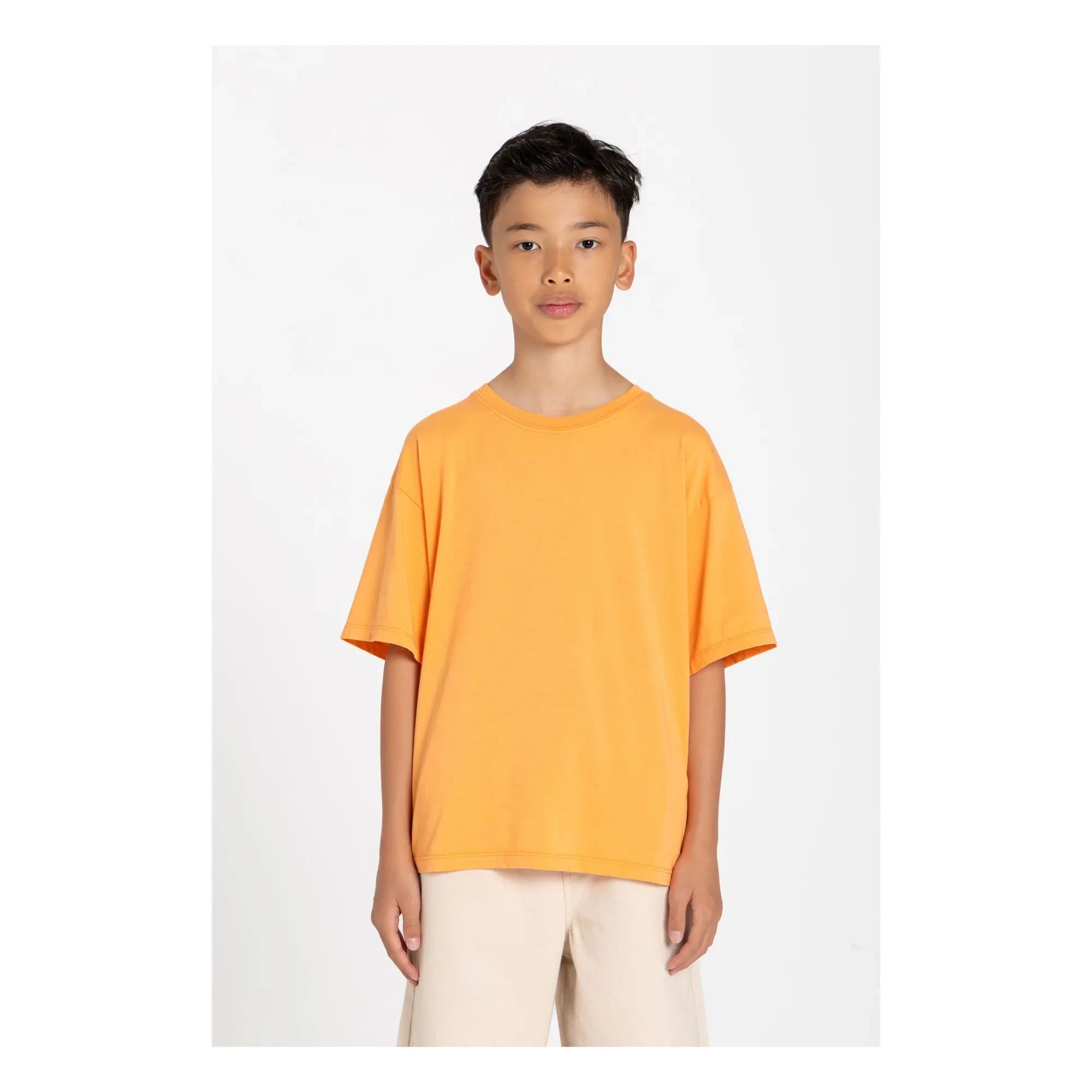 Smallable Kid - Nils T-Shirt aus Bio-Baumwolle | Orange