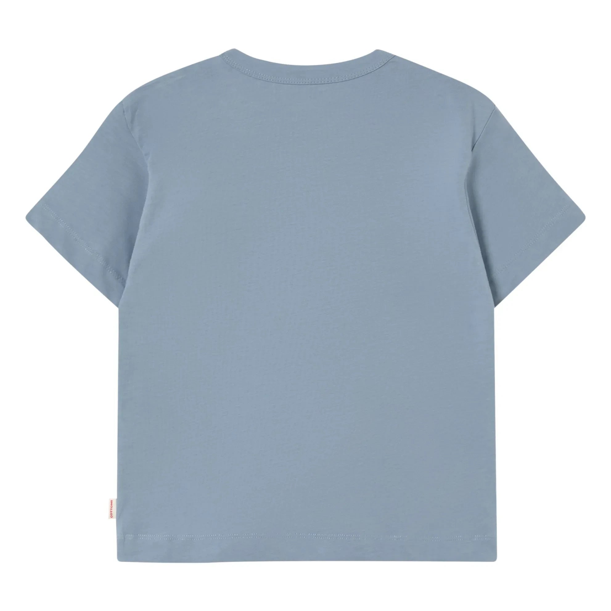 Tinycottons - Tiny 26 T-Shirt aus Bio-Baumwolle | Grau-Blau