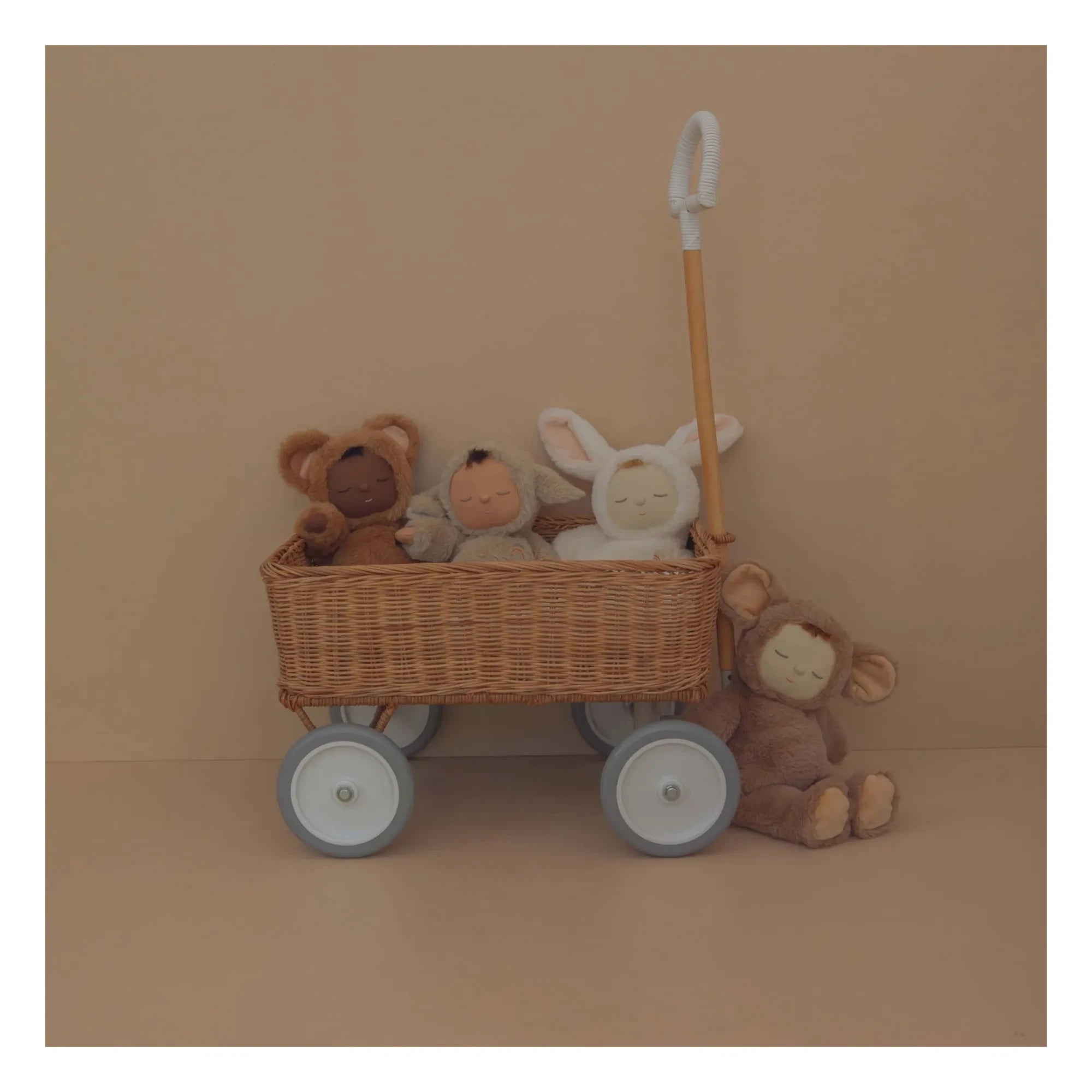 Olli Ella - Cozy Dinkums Hase Puppe | Beige
