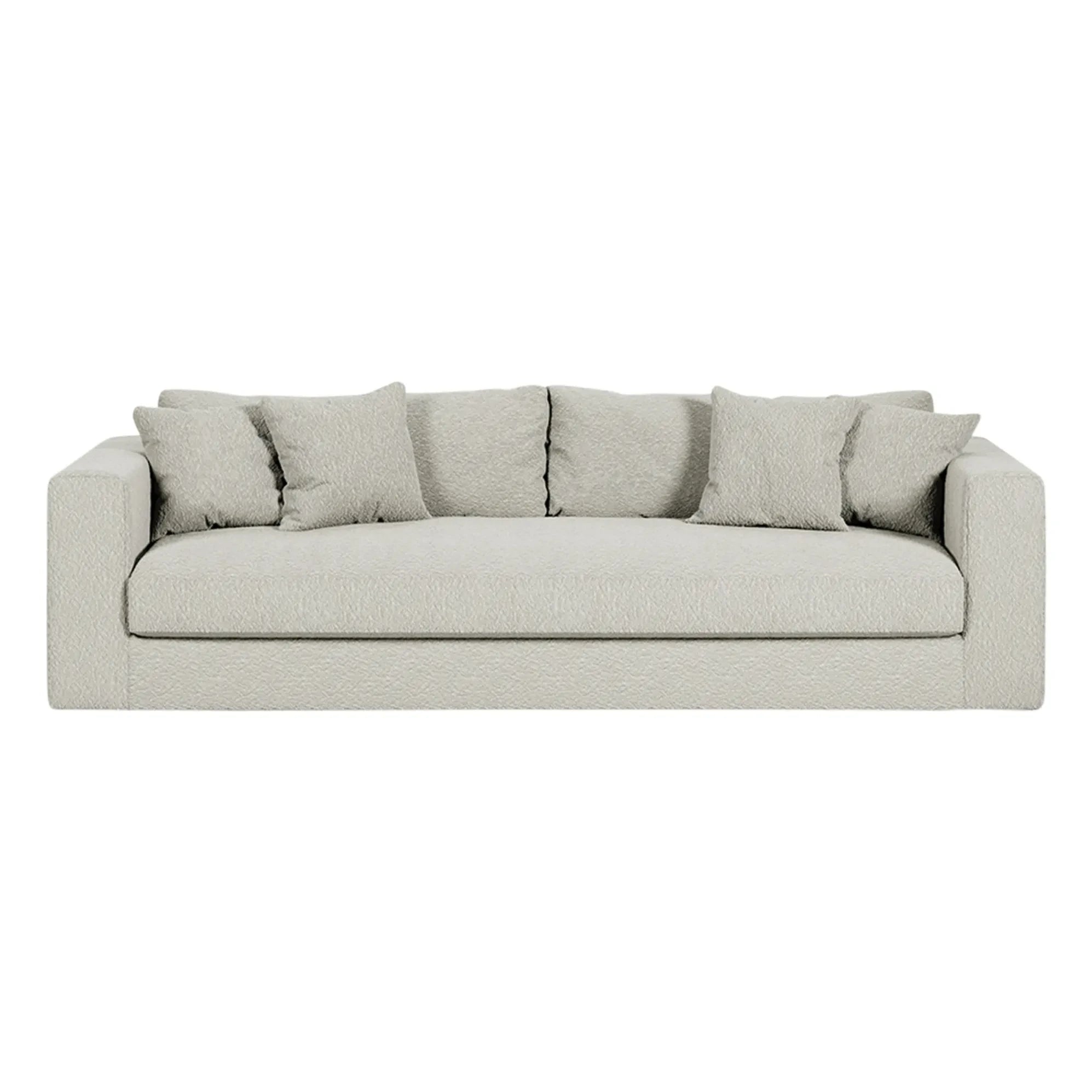 Panac Edition - Bellechasse gepolstertes 4-Sitzer-Sofa - 260 cm | Gebrochenes Weiß