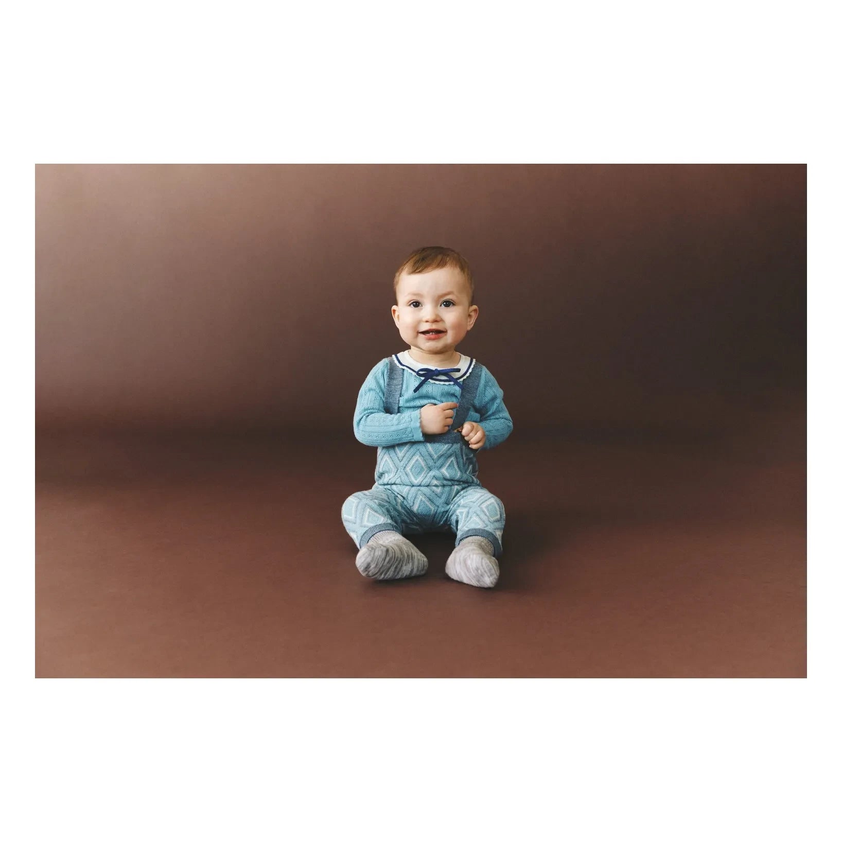 FUB - Mavi Merinos Yünlü Fiyonk Body