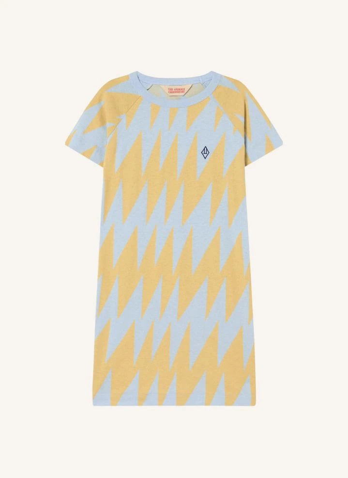 The Animals Observatory - Blaues Jersey Kleid