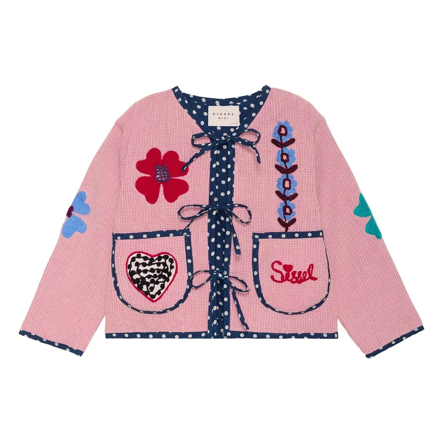SISSEL EDELBO - Clio Bio-Baumwolljacke - Kinderkollektion | Rosa