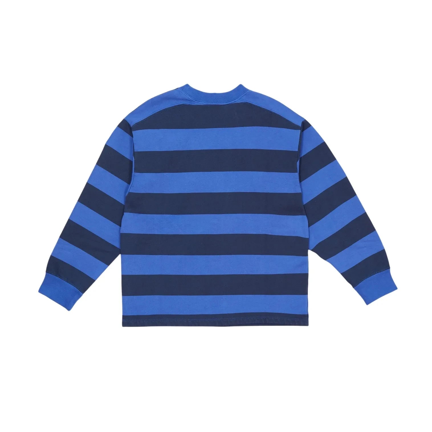 Smallable Kid - Favio Çizgili Organik Pamuklu Sweatshirt | Elektrik mavisi