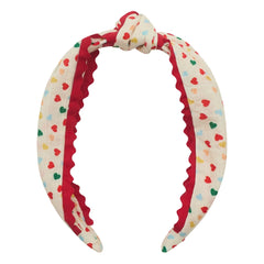 Mimi & Lula - Alice Hearts Knoten-Haarreif | Creme