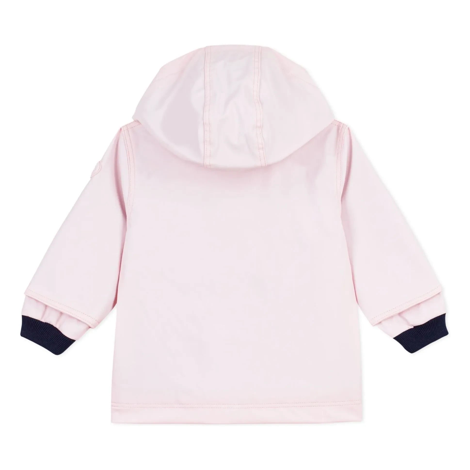 Petit Bateau - Regenjacke Kult, recycelte Faser, Baby | Hellrosa