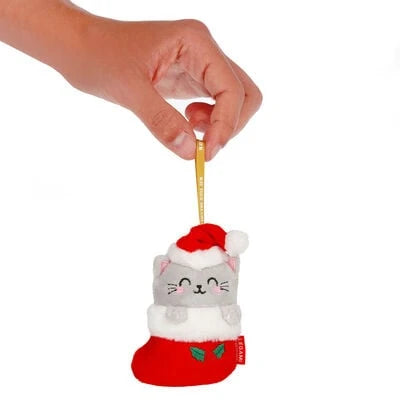 Legami - Kitty Plüschspielzeug Weihnachtsbaumdekoration - Oh-Oh-Ohrnaments