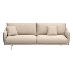 Panac Edition - Isly 3-Sitzer Sofa - Melierter Stoff - 205 cm