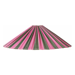 HKliving - Plissierter Bambus-Lampenschirm | Rosa