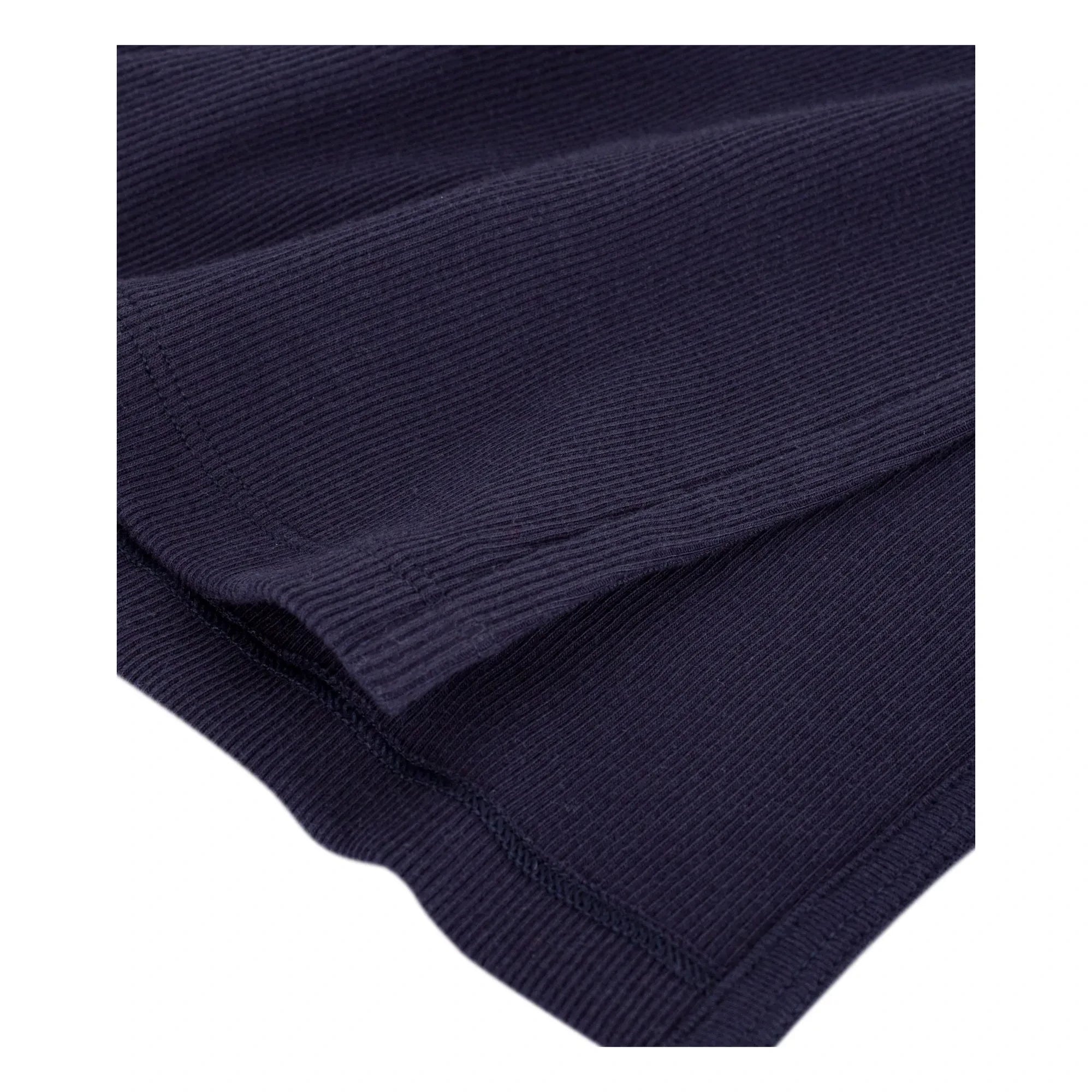 Petit Bateau - Glattes Ripp-Trägerkleid | Marineblau