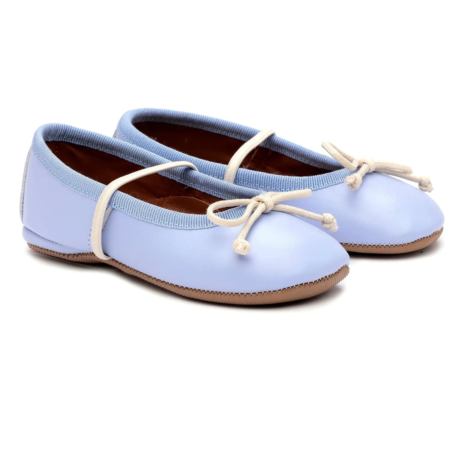 Pèpè - Ballerinas mit Schleife | Himmelblau