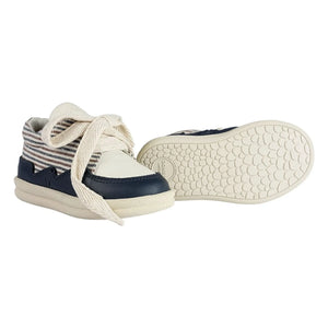 Donsje - Hansy Gestreifte Sneaker | Marineblau