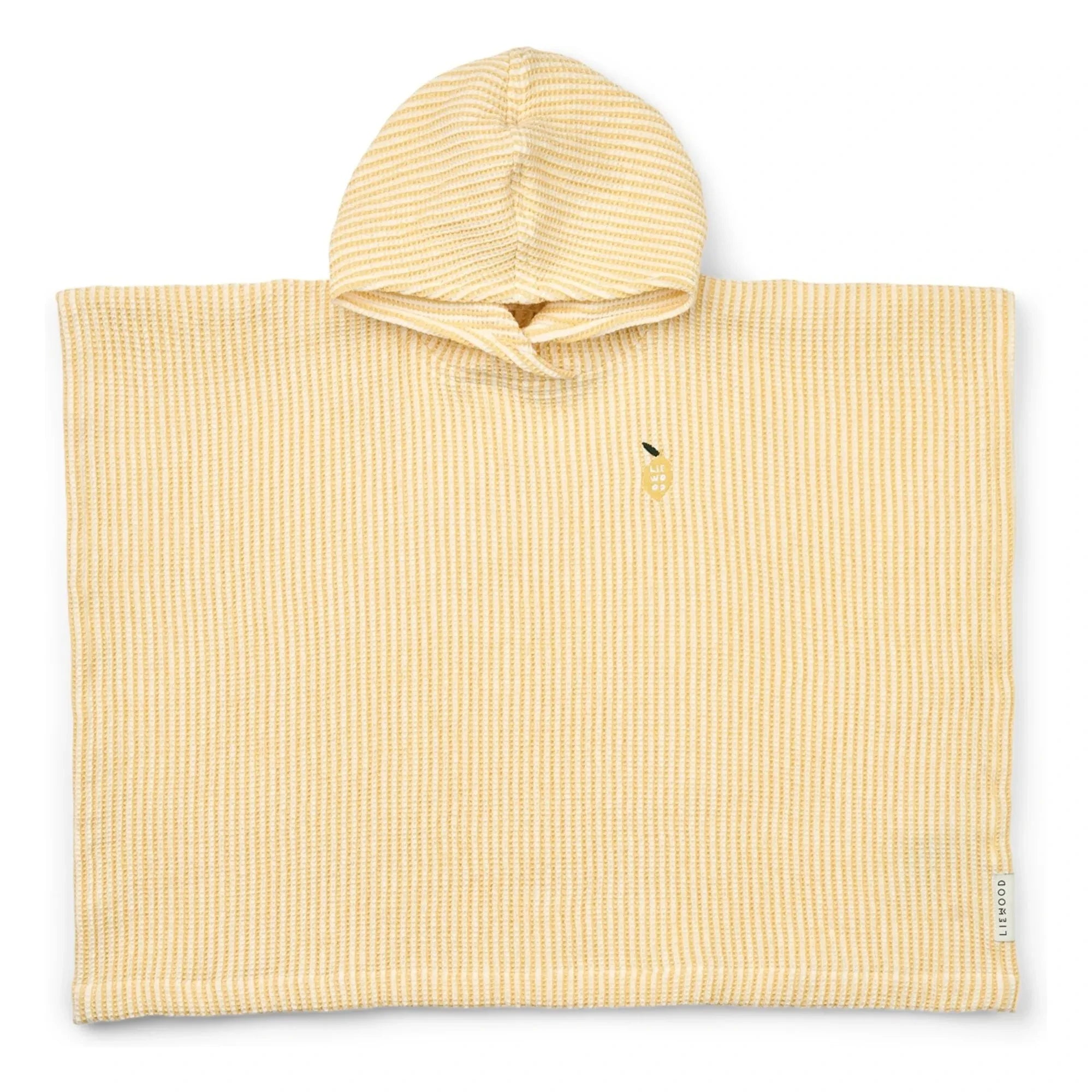 Liewood - Paco Bade-Poncho | Zitronengelb/Creme