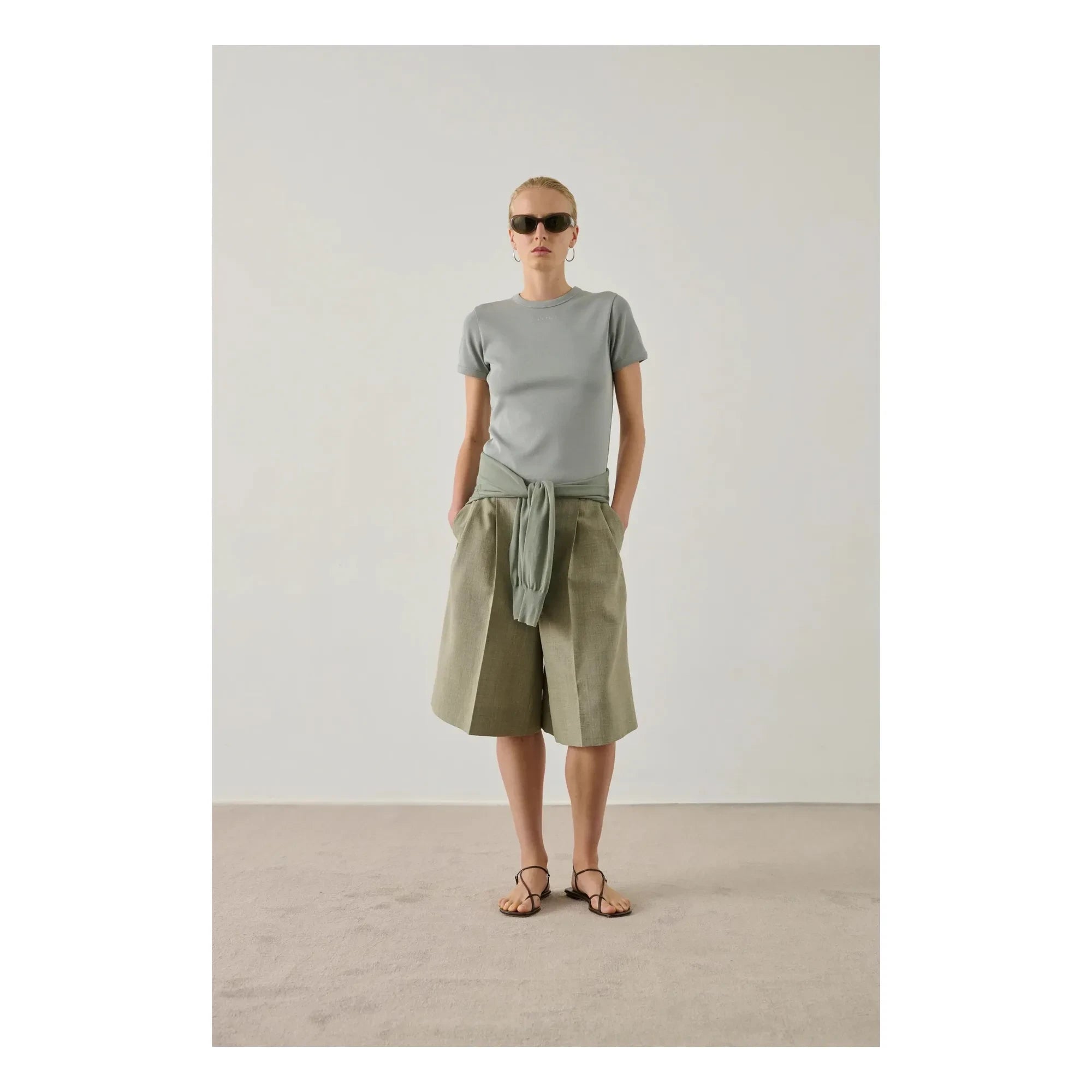 Soeur - Aristide Bio-Baumwoll-T-Shirt | Eisblau