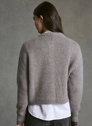 Hod - Océane Strickjacke | Silber