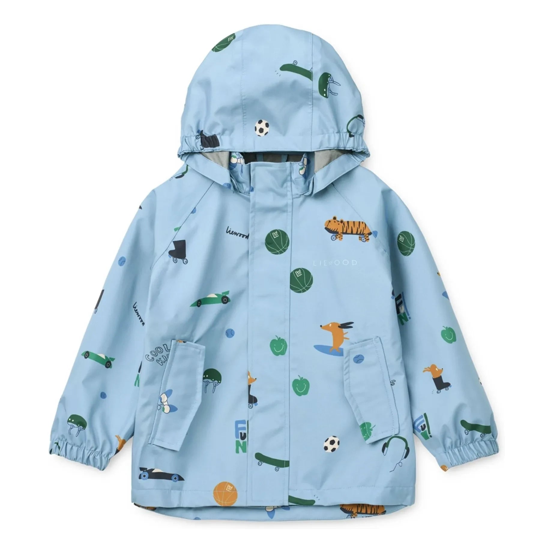 Liewood – Pedia Tigre Regenset aus recycelten Fasern | Blau
