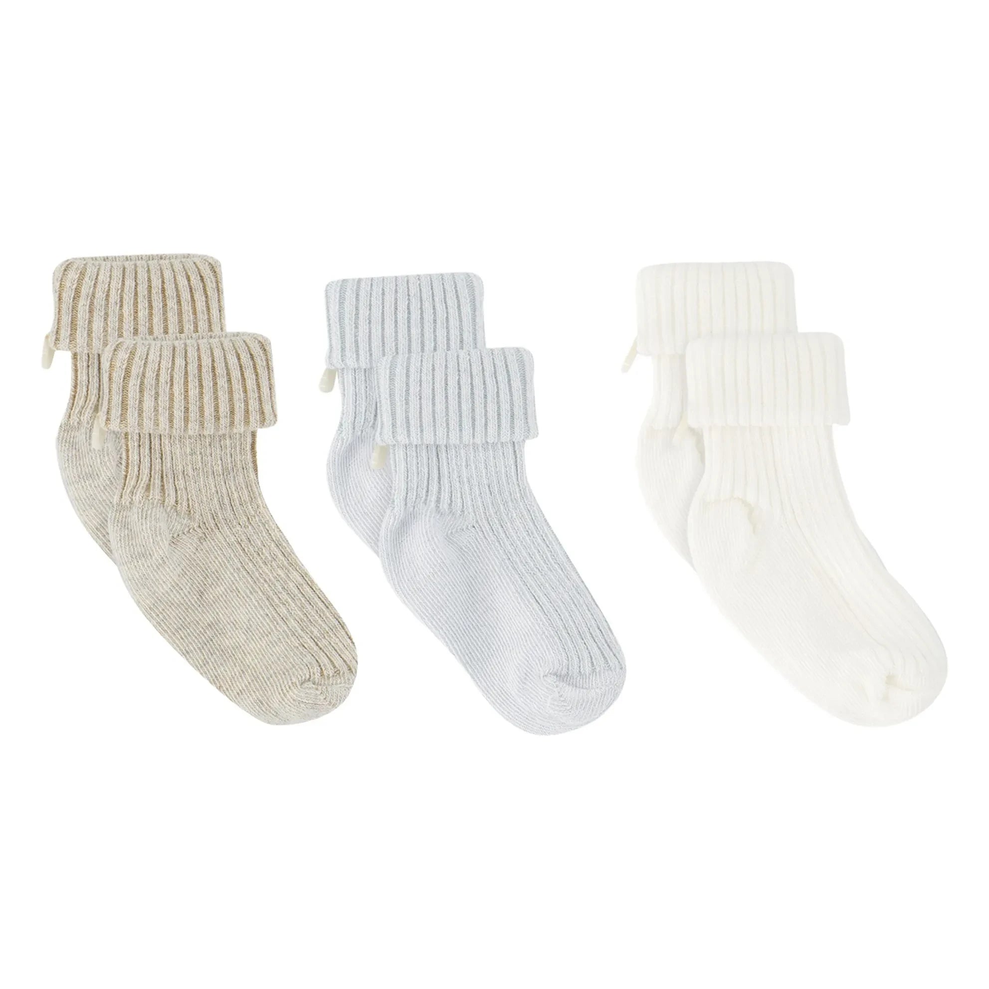 Tartine et Chocolat - 3er-Socken-Set | Hellblau