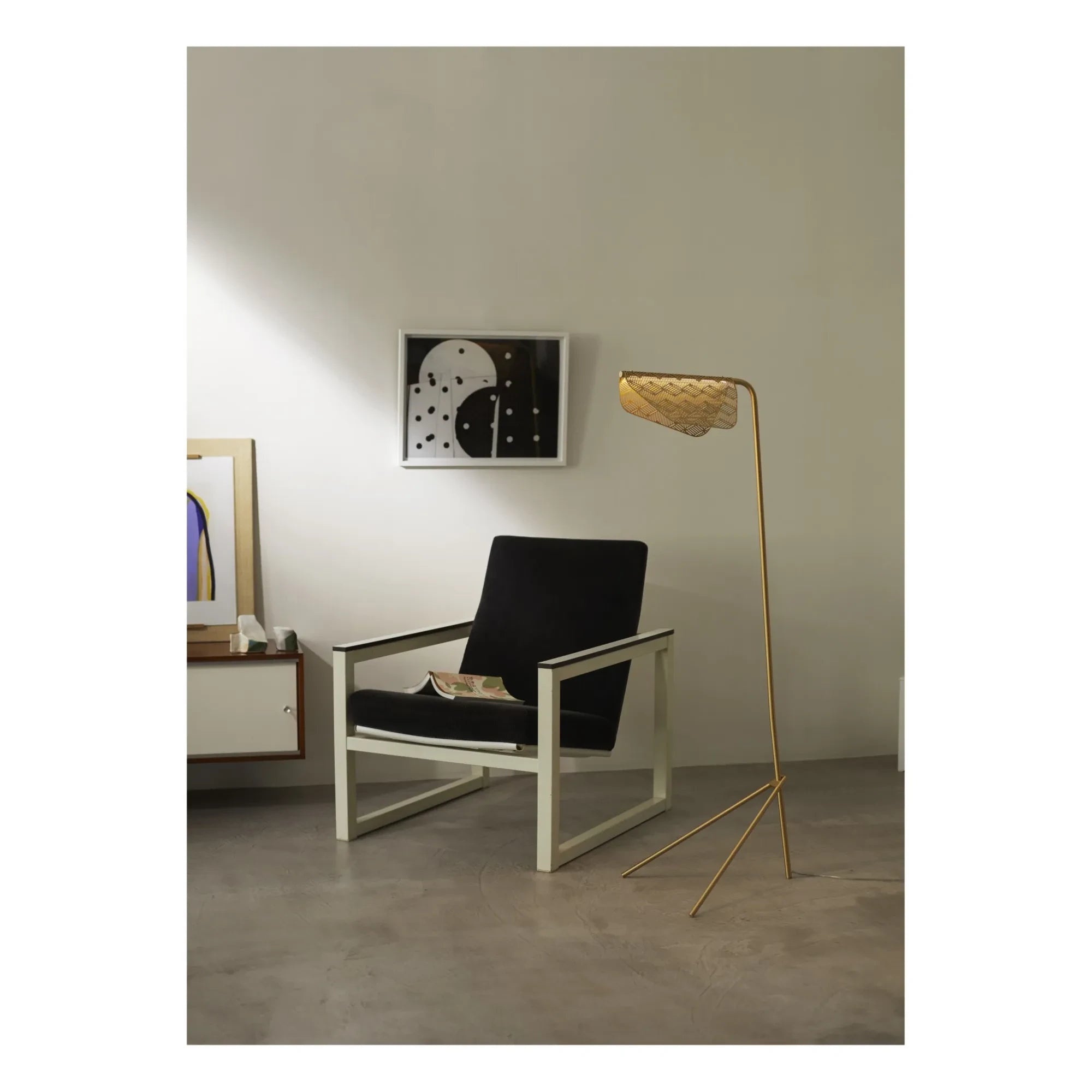 Petite friture - Mediterranea Leseleuchte Antikmessing | Gold