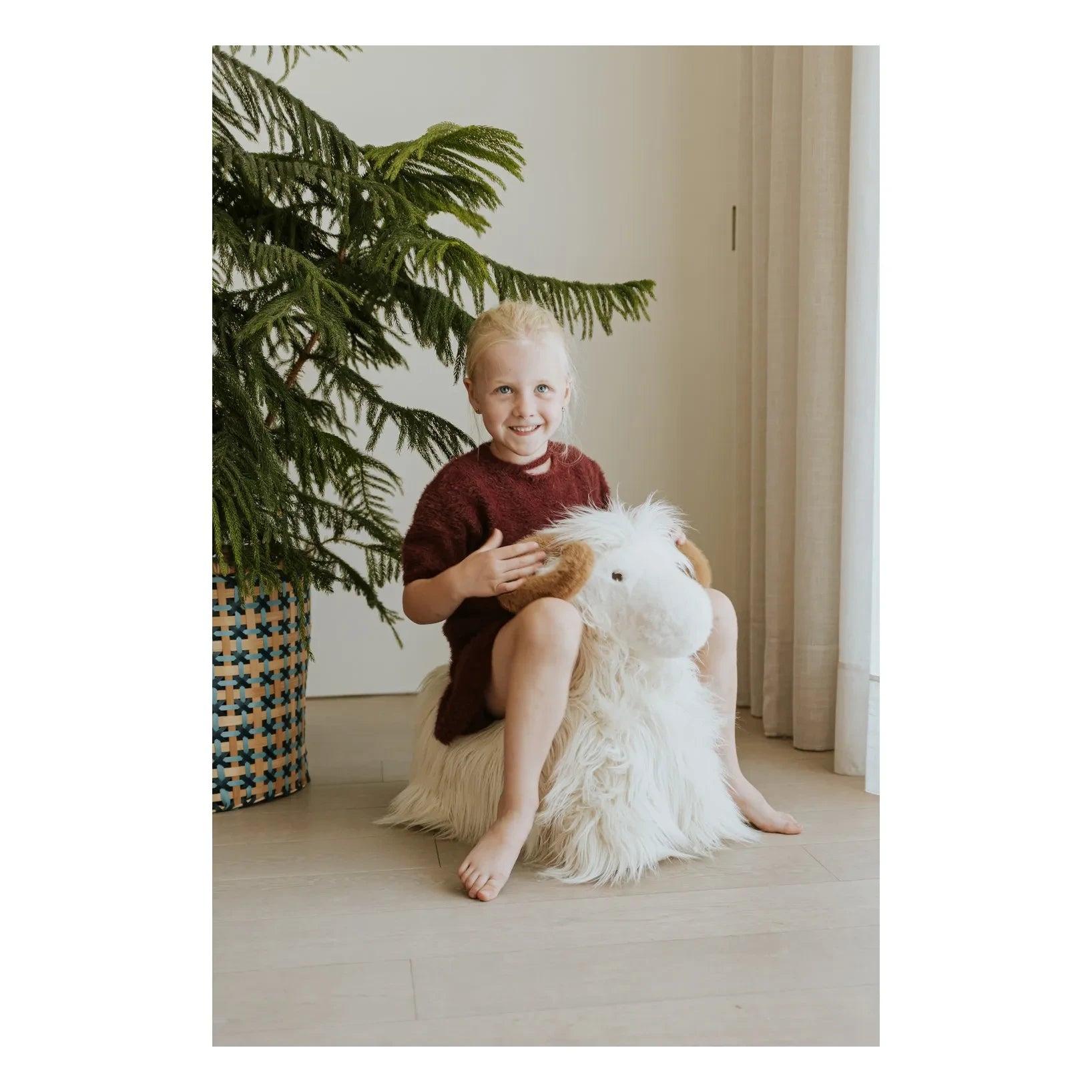 Wild & Soft - Salınan Koç | Ecru