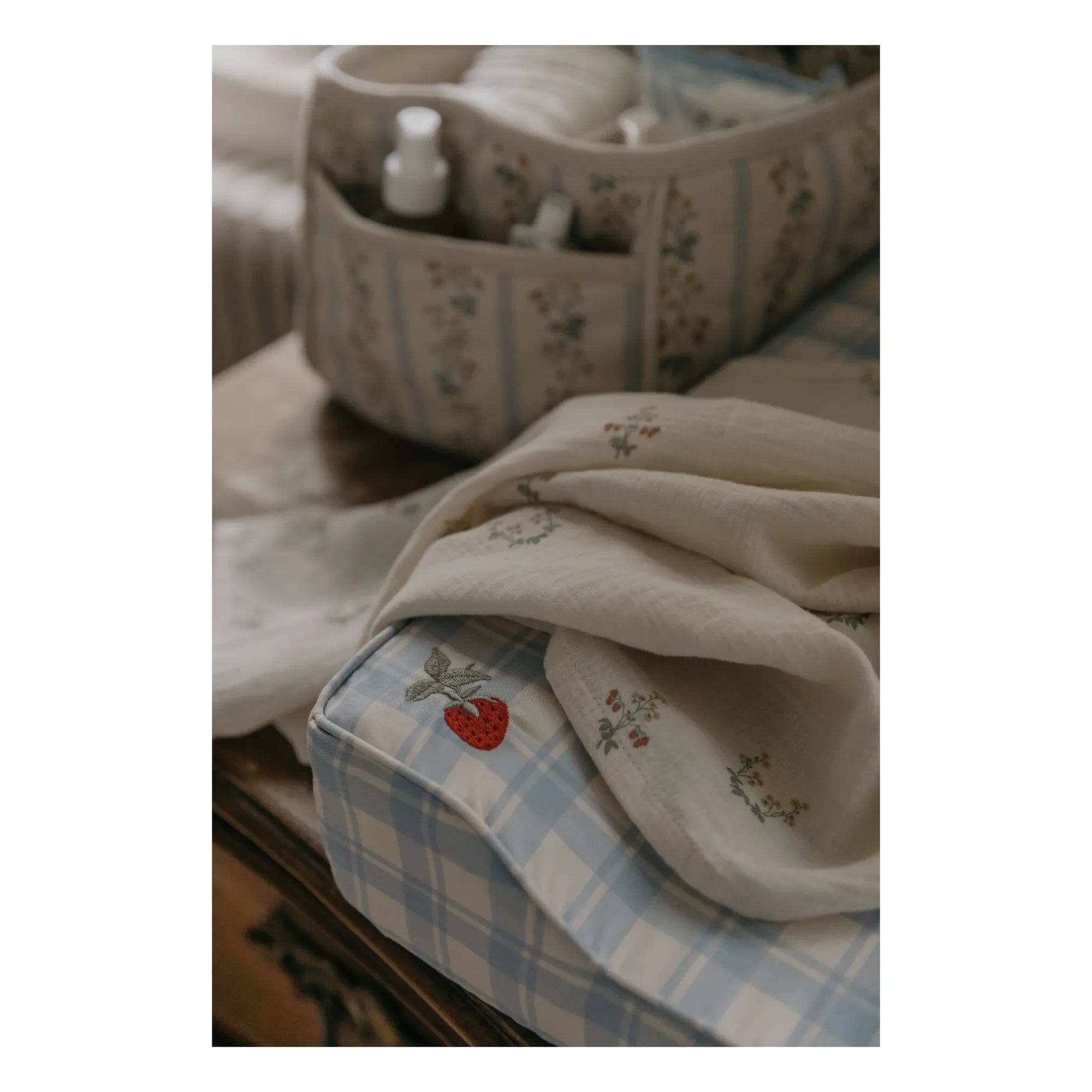 garbo&friends - Wickelunterlage Gingham Sky