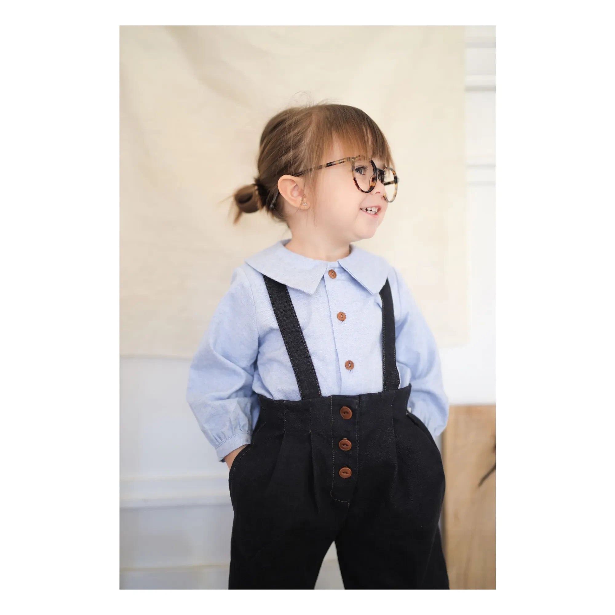 1+ in the family - Nadia Bluse | Blau