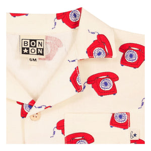 Bonton - Las Vegas Baby Handy T-Shirt | Rot