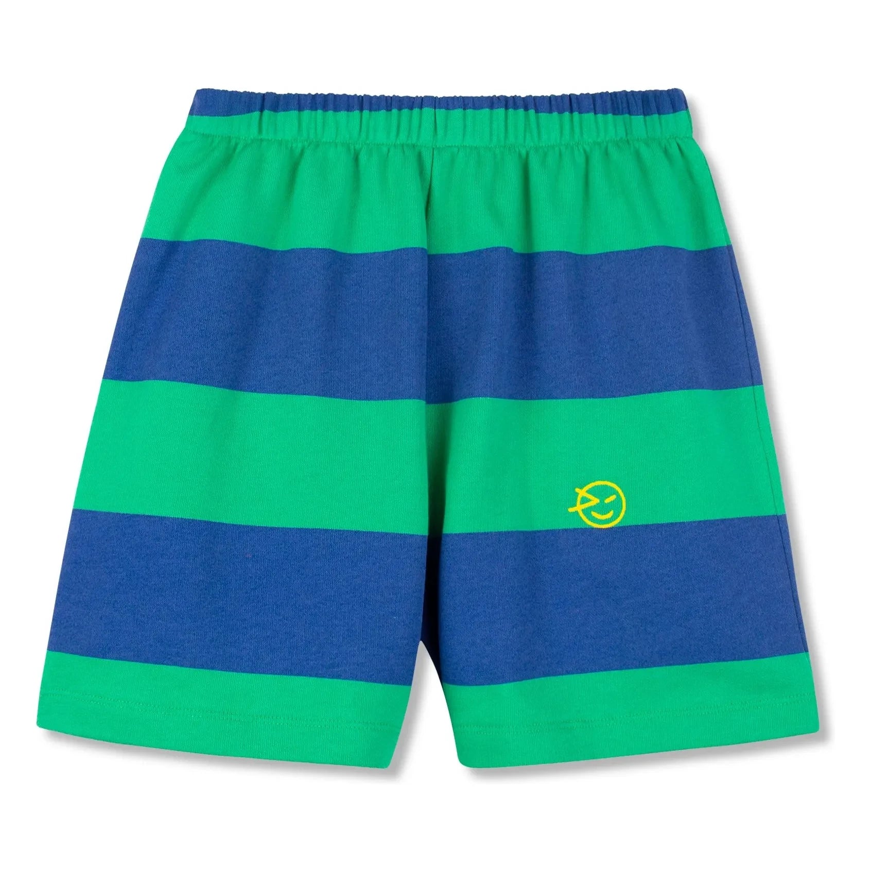 Wynken - Gestreifte Shorts aus Bio-Baumwolle | Grün