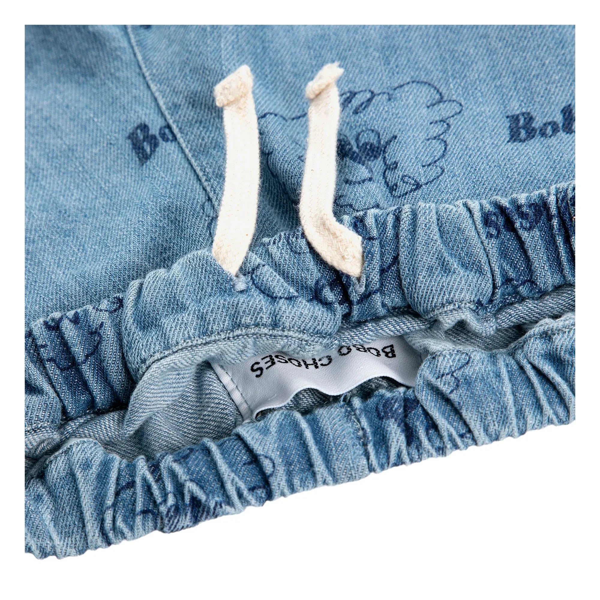 Bobo Choses - Bio-Baumwolle Baby Hund Jeanshose | Blau