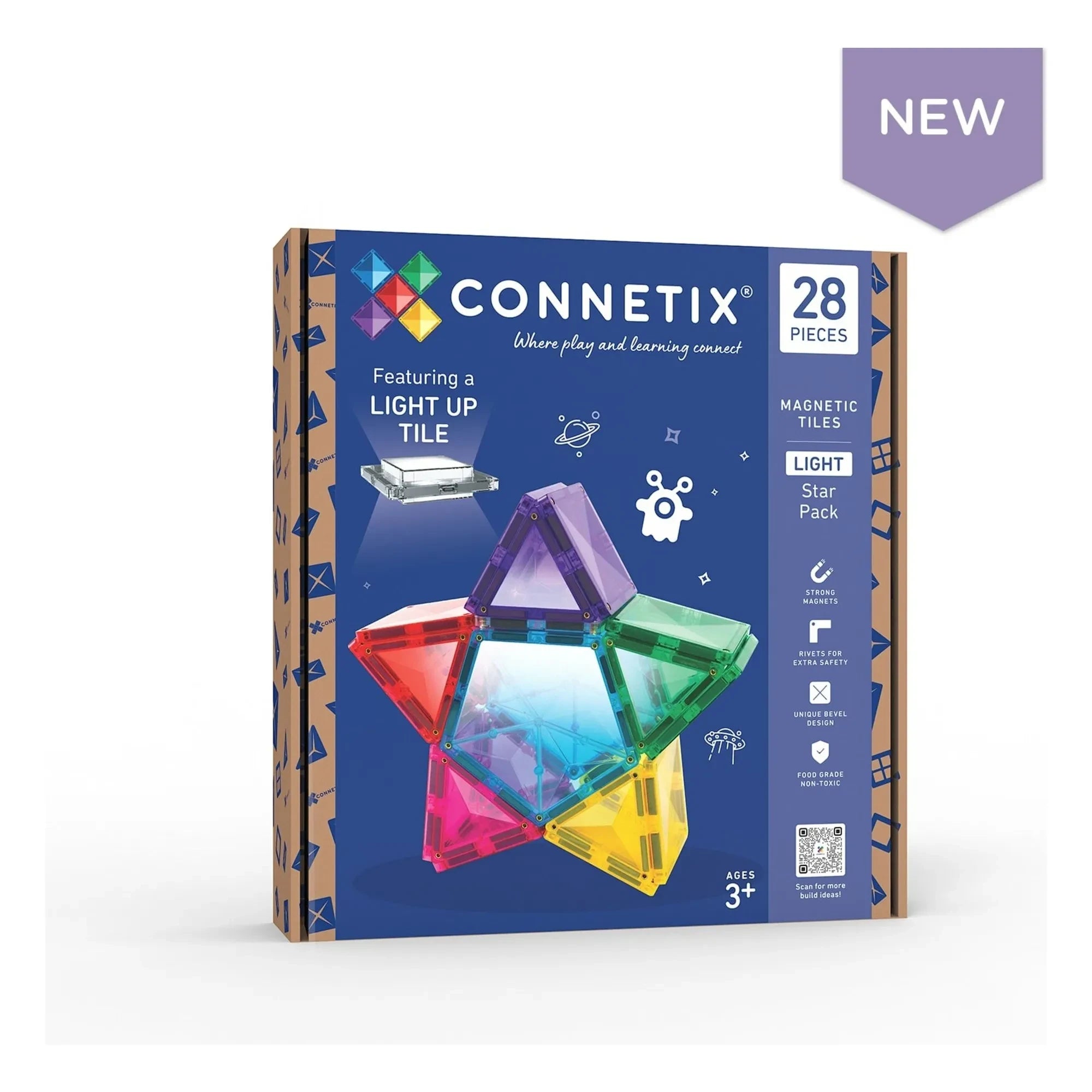 Connetix - Light Star paketi - 28 parça
