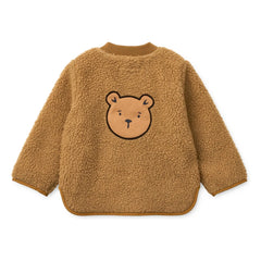 Liewood - Lora Ourson Recyceltes Faser Sherpa Jacke | Braun