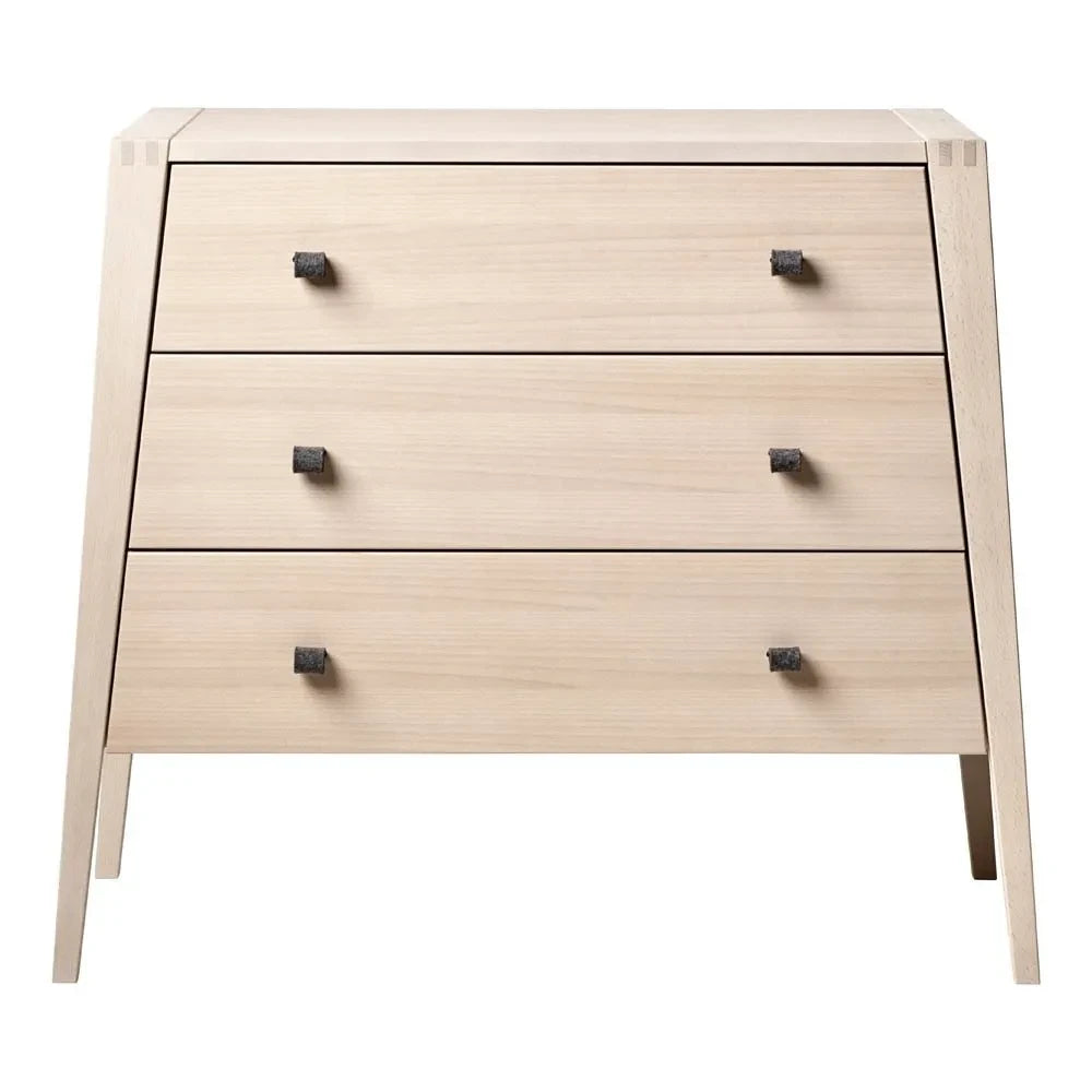 Leander - Kommode Linea mit 3 Schubladen | Buche