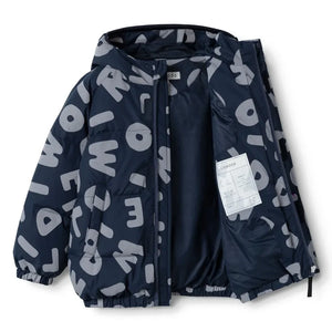 Liewood - Adelina Reflektierende Daunenjacke aus recycelten Fasern | Marineblau
