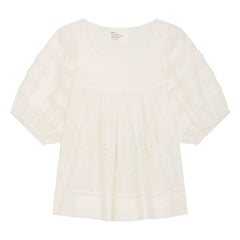 Leon & Harper - Cindie Bluse aus Bio-Baumwolle | Weiß
