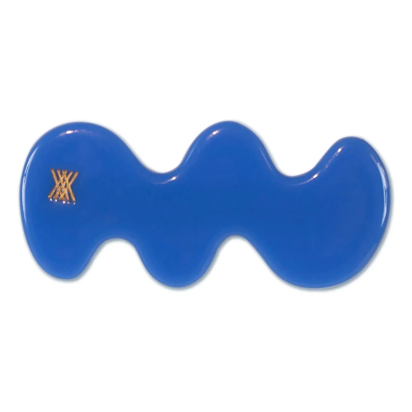 Repose AMS - Wellenförmige Haarspange | Blau
