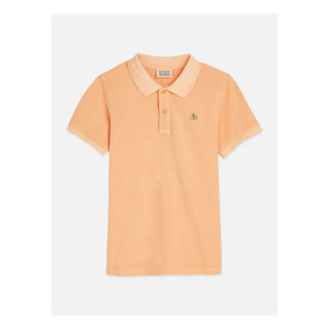 Scotch & Soda - Poloshirt mit gesticktem Logo | Koralle