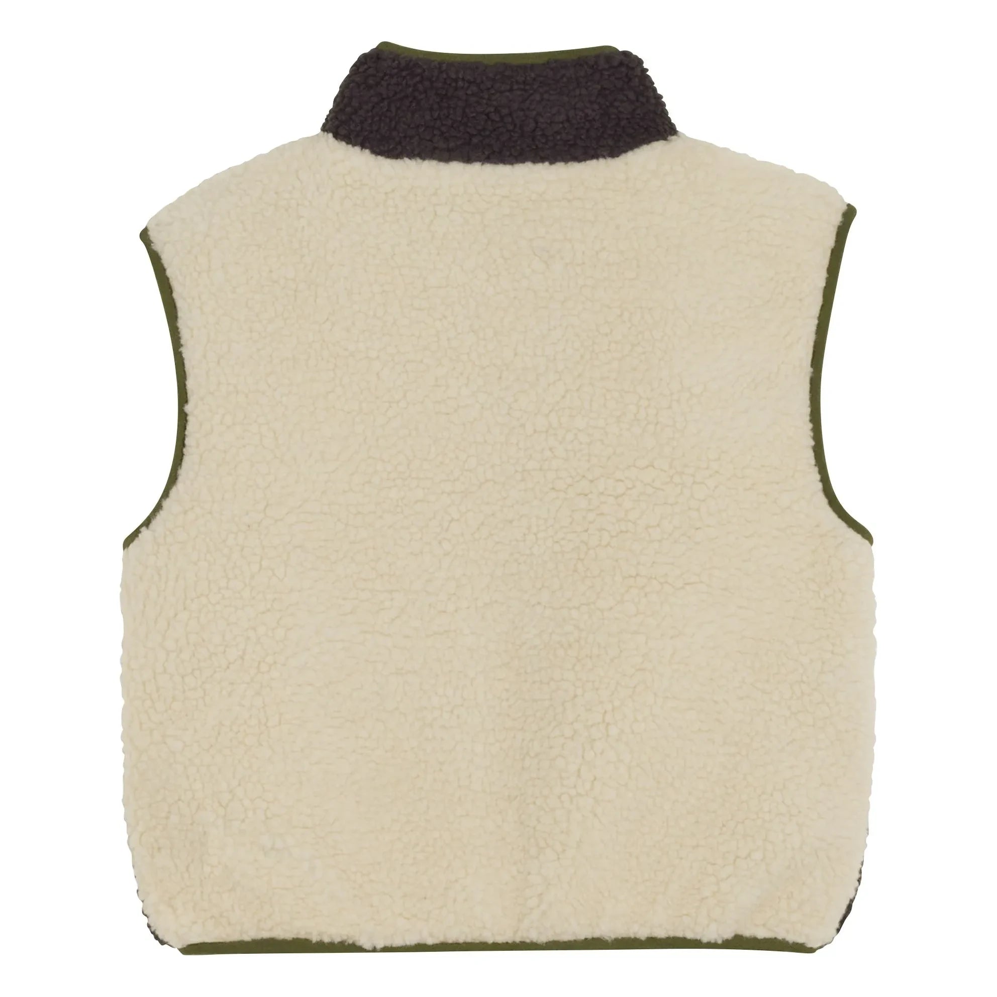 The Campamento - Kolsuz Sherpa Ceket | Ekru