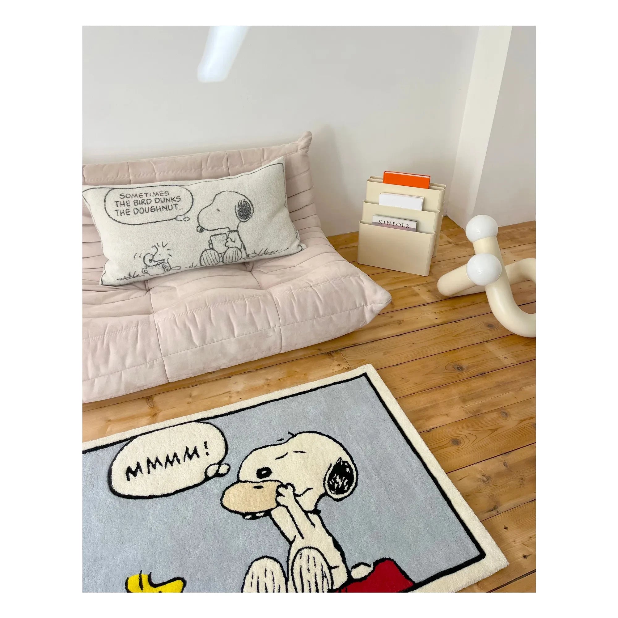 Maison Deux - Peanuts Teppich MMM | Hellblau