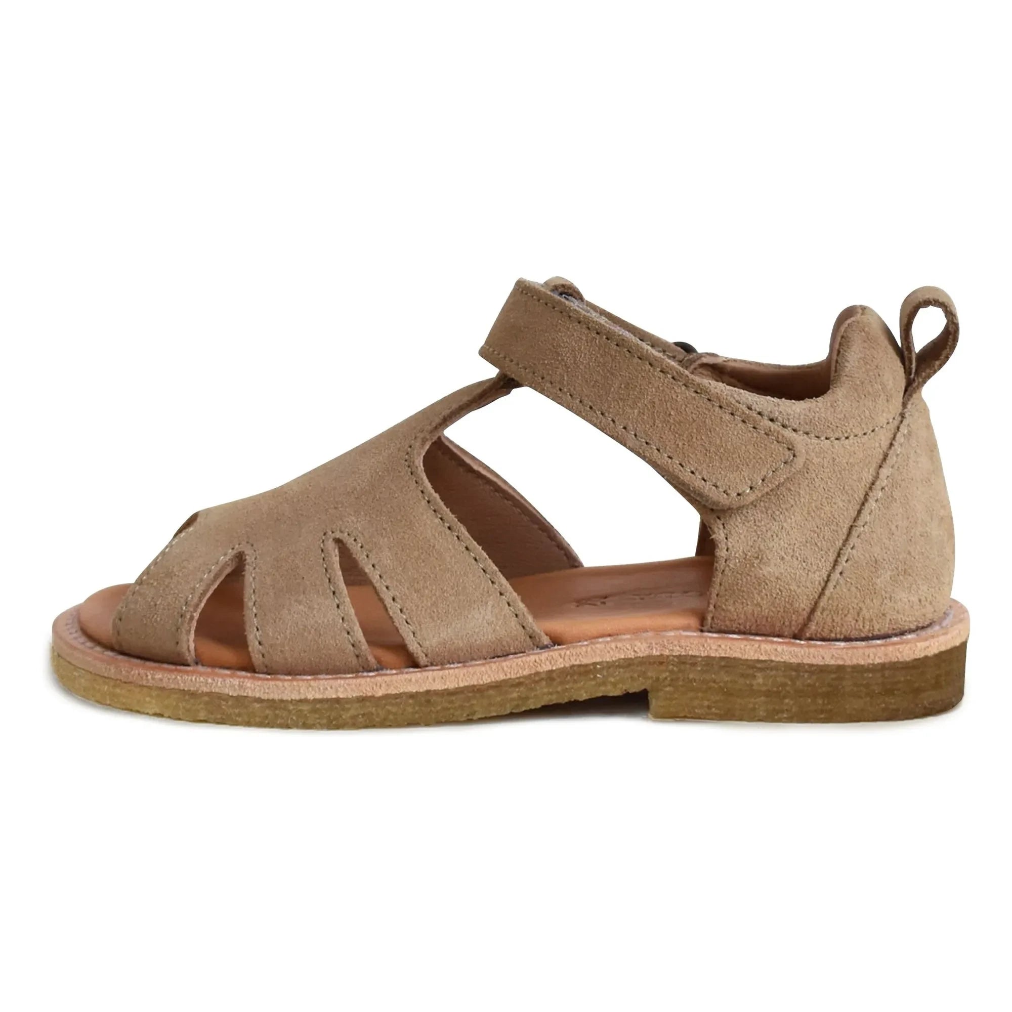du Loua - Du Eden Wildleder-Sandalen | Sand