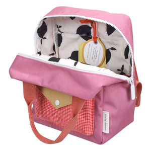 Sticky Lemon - Kleiner Umschlag-Rucksack | Koralle