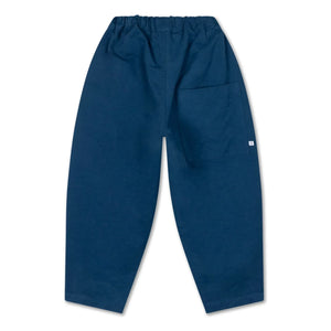 Repose AMS - Bio-Baumwolle Weite Hose Verstellbar | Blau