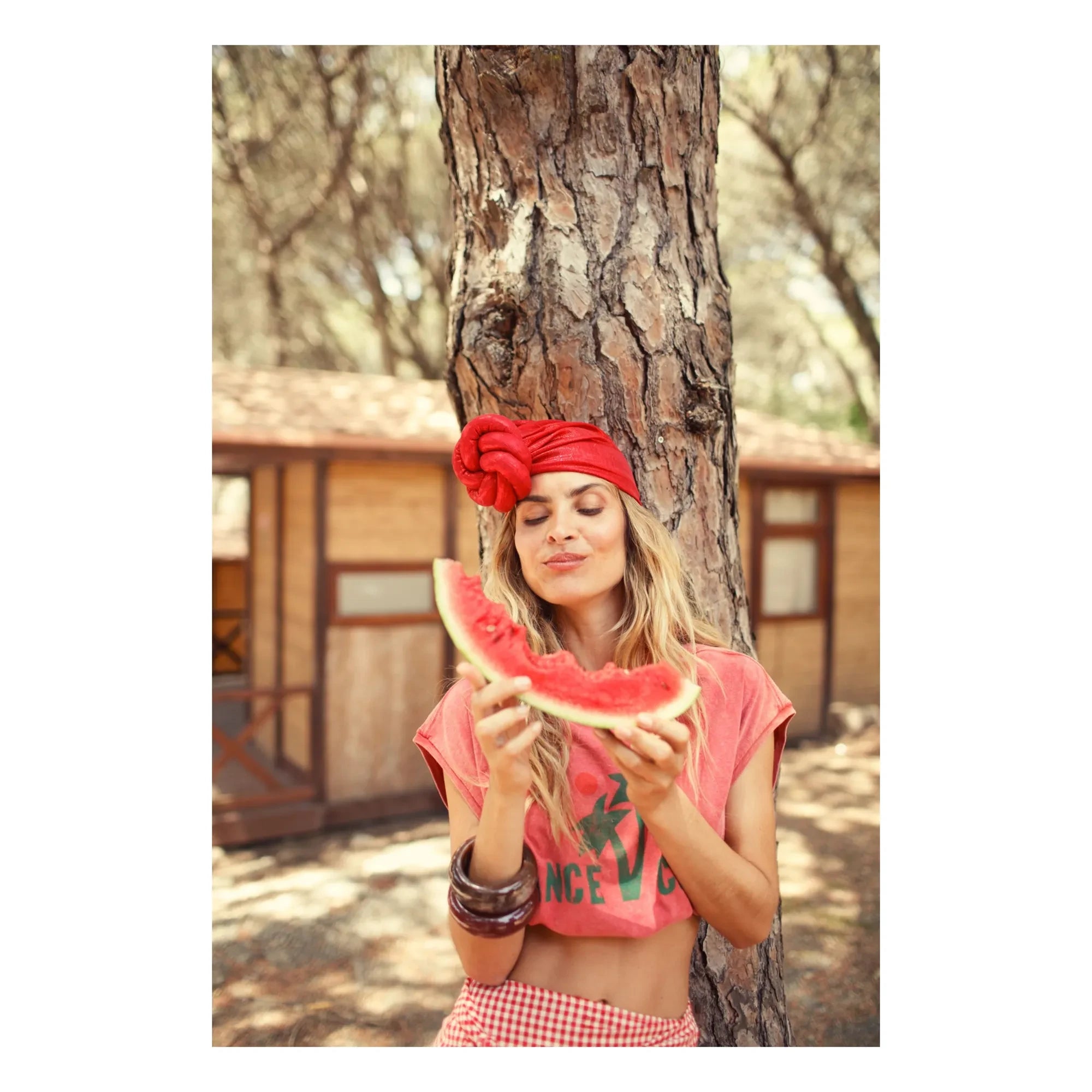 Sisters Department – Francesca Baumwoll-T-Shirt | Rosa