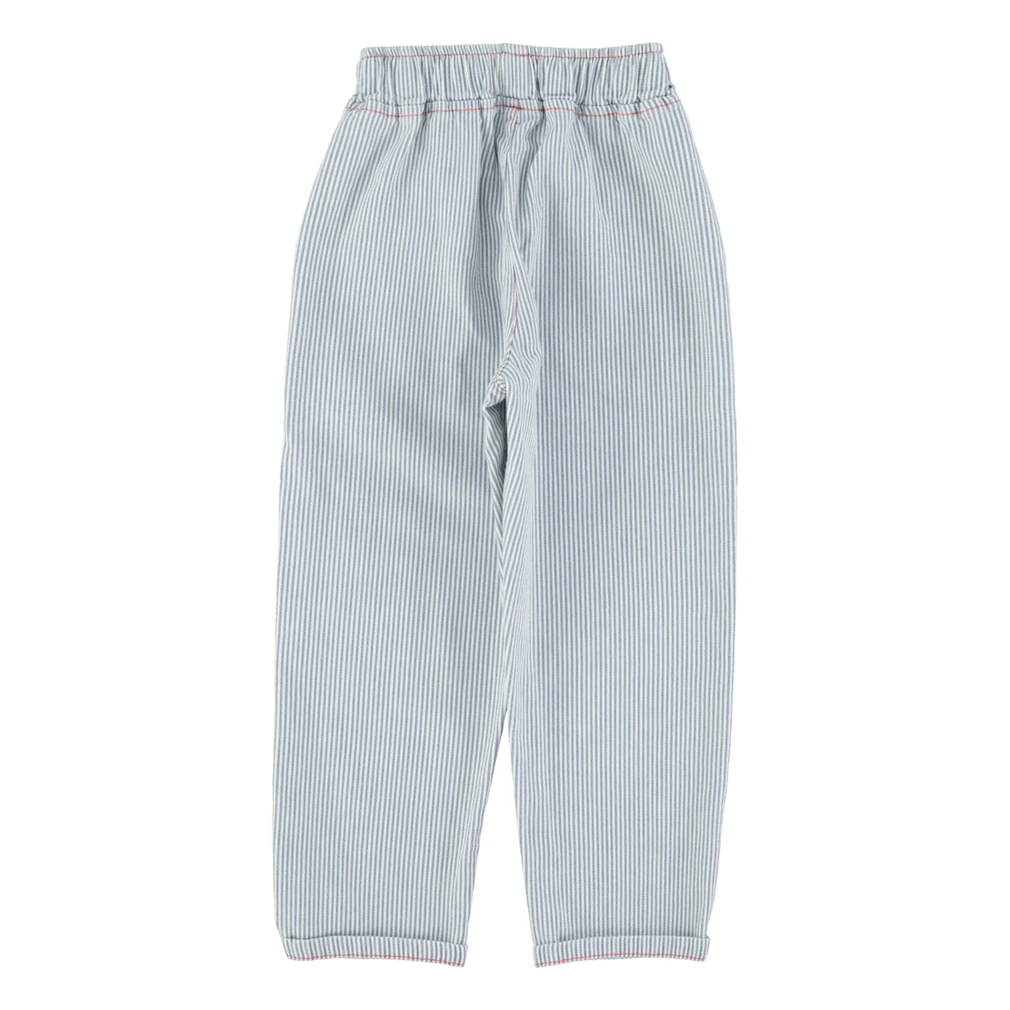 Piupiuchick - Gestreifte Jeans | Blau