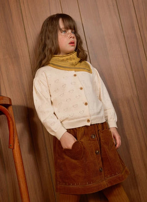 Bonton - Karamell Polka Samtrock