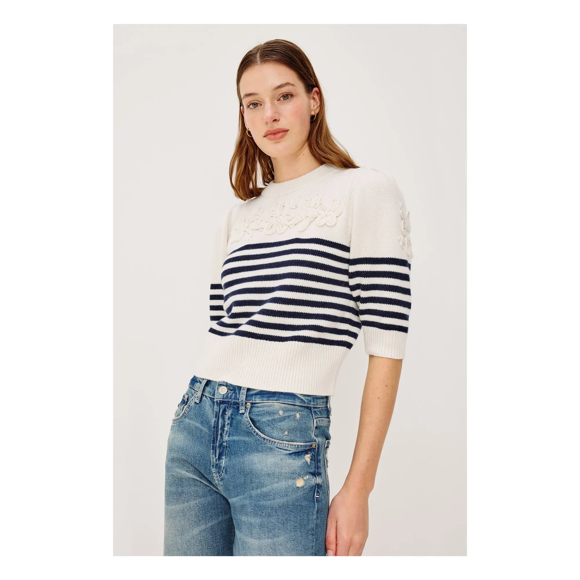 Rails – Martha Gestreifter Pullover | Marine
