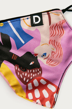Desigual - Yeniden kullanılabilir koruyucu maske